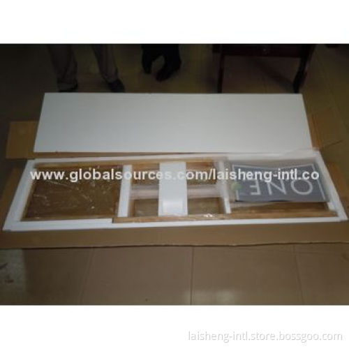 Beverage Display Rack with Four Adjustable Feet and Knock-down Structure